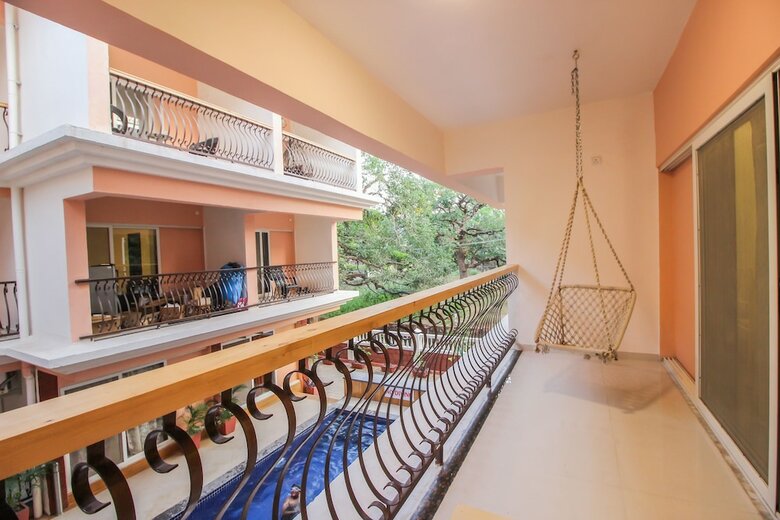 Apartamentos Oyo 10966 Home Poolside Paradise 2bhk Siolim