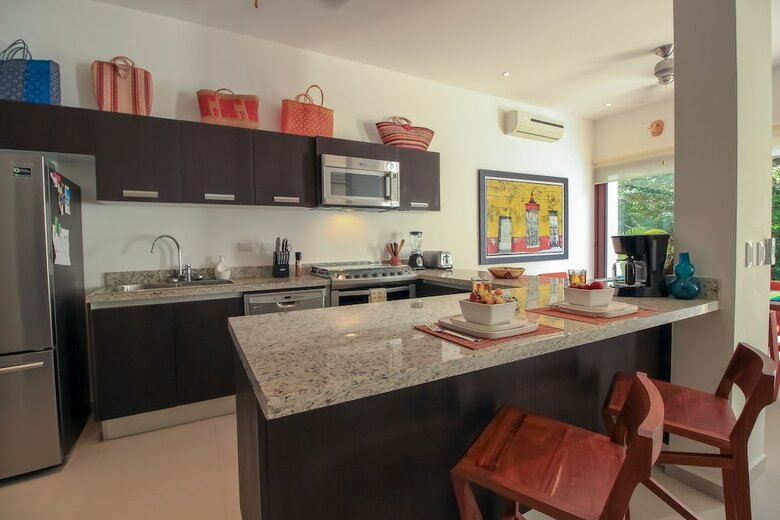 Luxury House Steps Away From Akumal Beach By Olahola