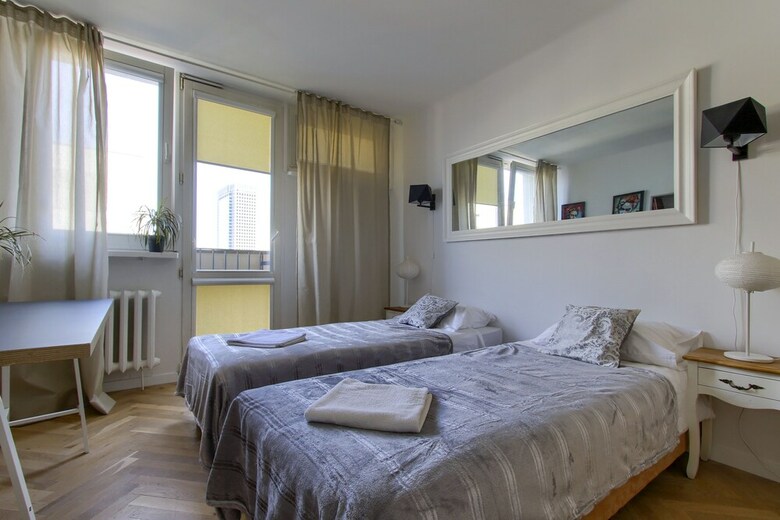 Unit Short Rent Apartment By Warsaw Metro Station