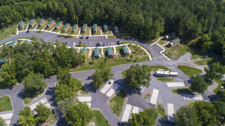 Cabana Richmond North Kings Dominion Koa