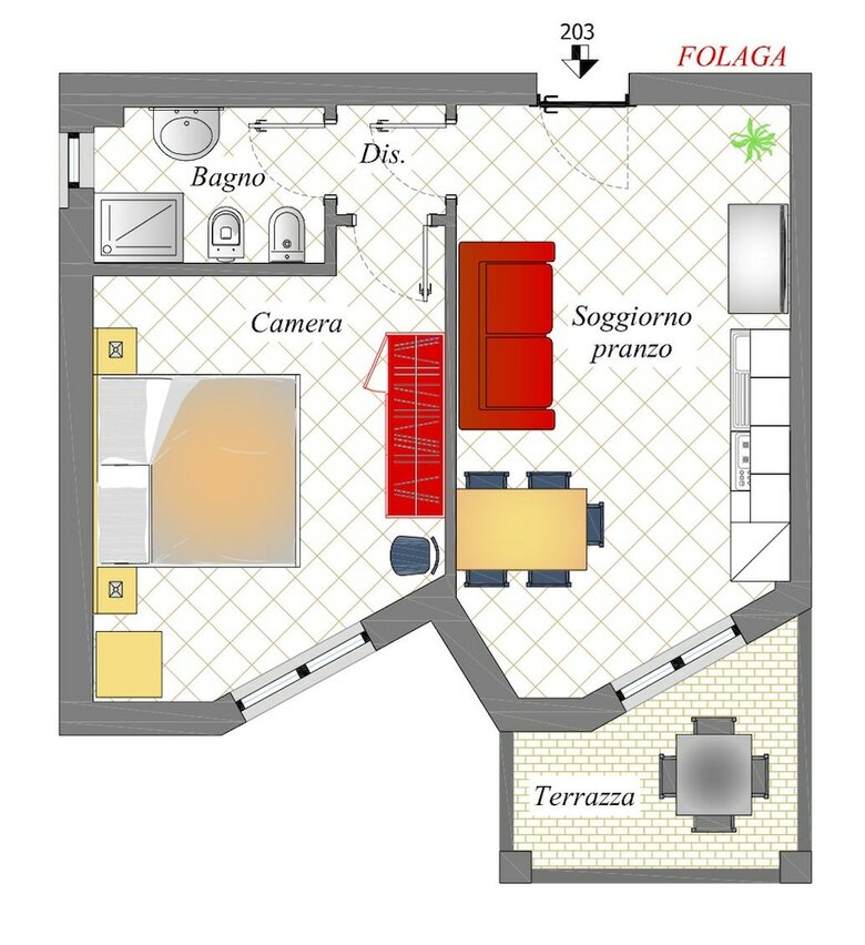 Apartamento Residence Il Cardellino