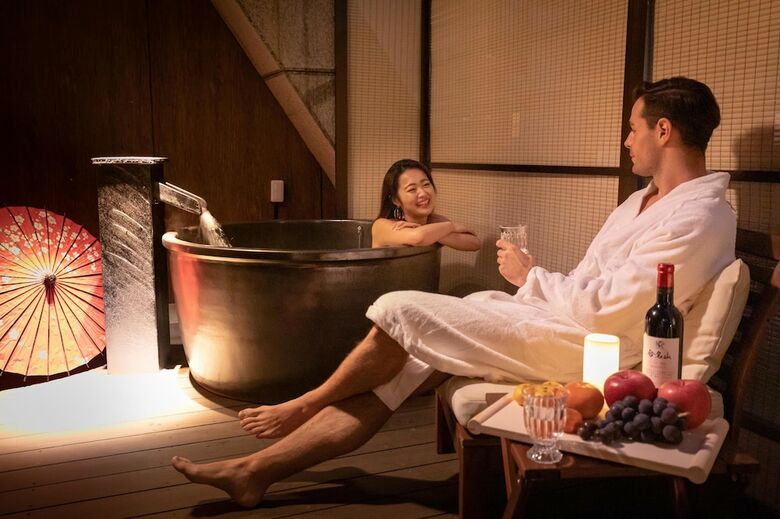 Apartamentos Konjaku-so Dotonbori Garden Spa Stay