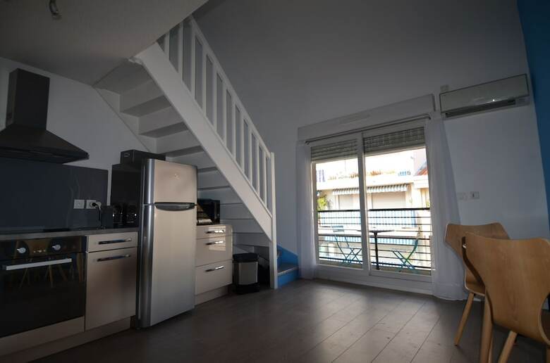 Modern Duplex Apartment 4 Persons Near Train Station Acropolis In Nice