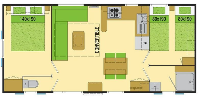 Cybeles Vacances Camping Les Alb�res