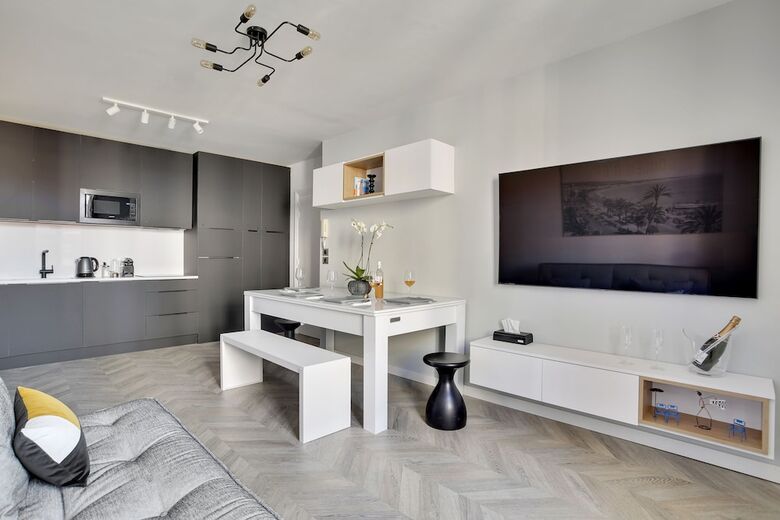 Apartamento Grand 2 Pi�ces Moderne Rue D'antibes