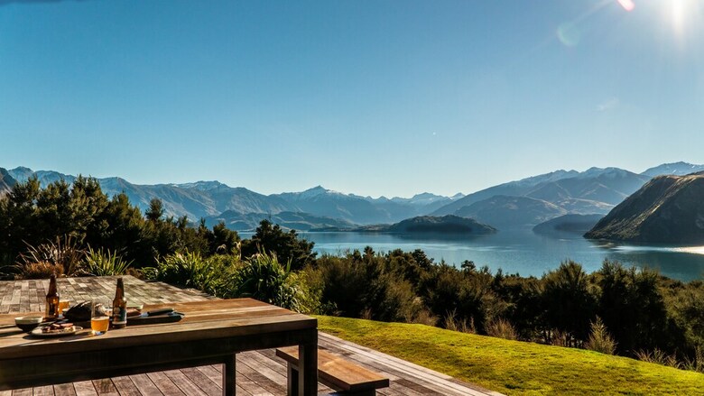 Breathtaking Views Of Lake Wanaka From This Architectural Designed Home