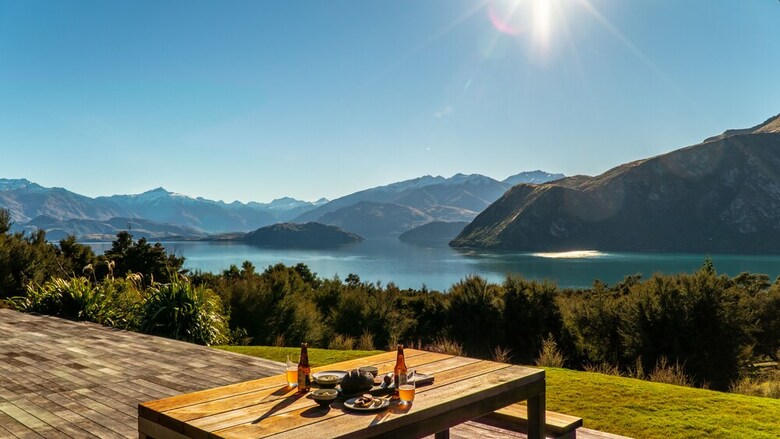 Breathtaking Views Of Lake Wanaka From This Architectural Designed Home