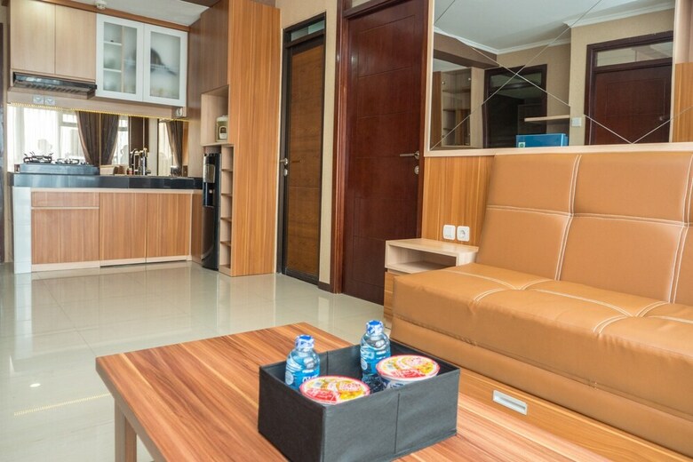 3br With Sofa Bed At Gateway Pasteur Apartment
