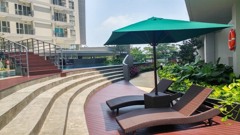 Cozy 1br Garden View Casa de Parco Apartment