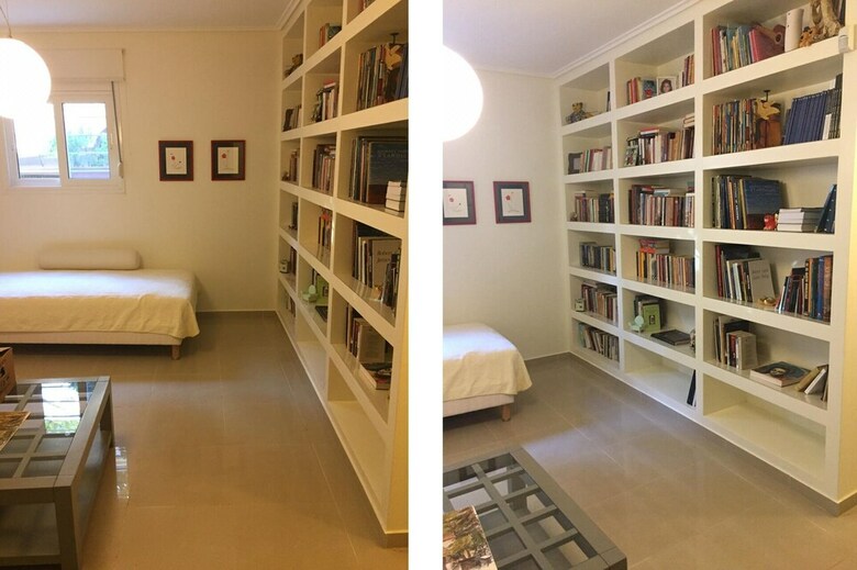 Quiet Bright House Next To The Sea Lagonisi