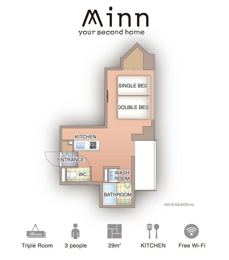 Apartamentos Minn Umeda-north