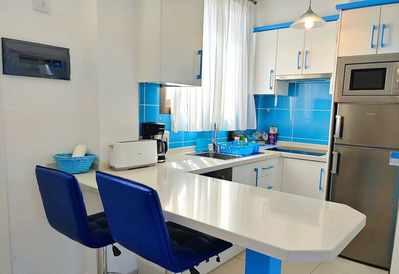 Blue Apartment In Don Jose