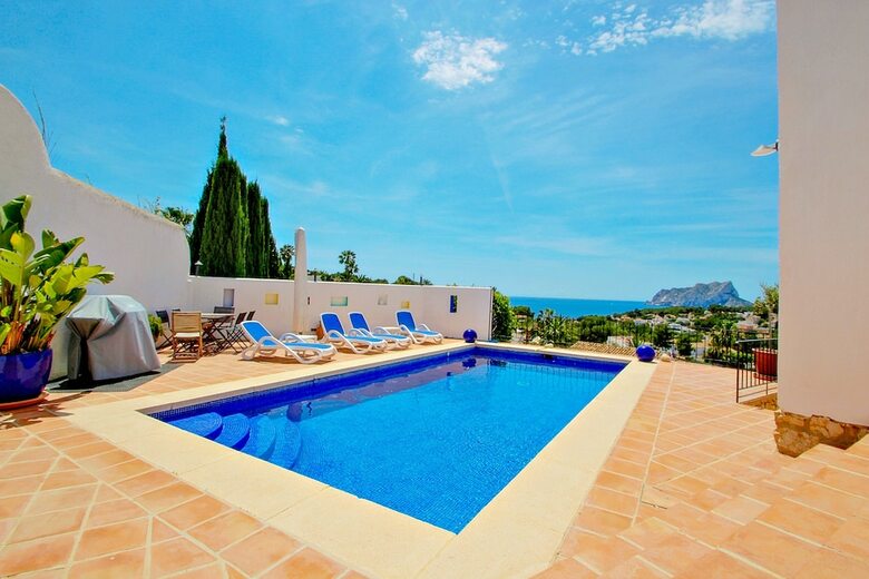 Argentario - Sea View Villa With Private Pool In Benissa