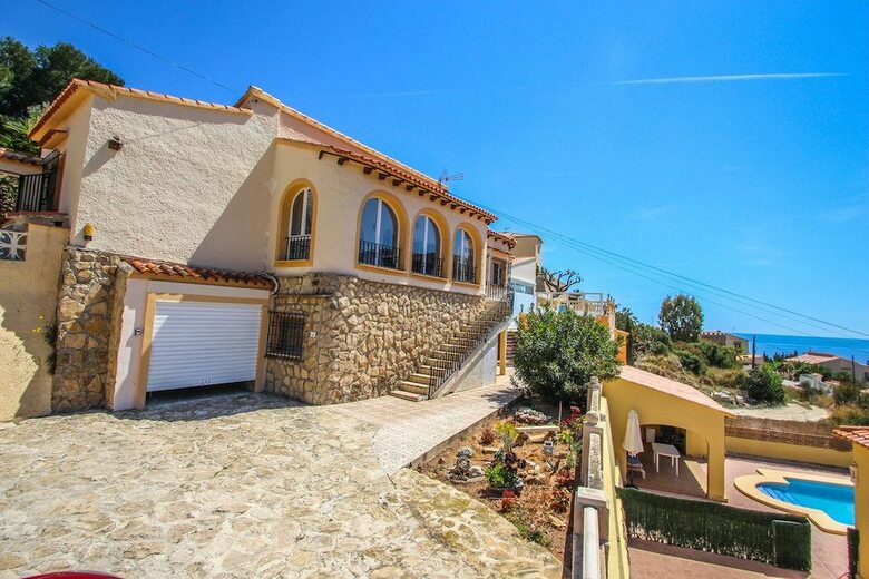 Tosal Julia - Sea View Villa With Private Pool In Calpe