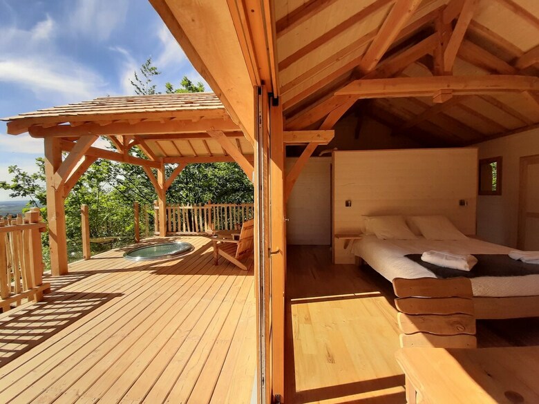 Bed & Breakfast Les Cabanes Du H�risson