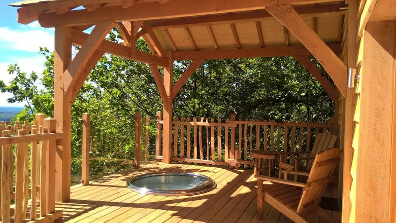 Bed & Breakfast Les Cabanes Du H�risson