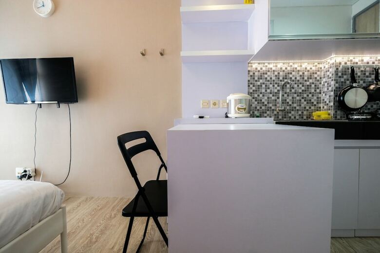 Modern Studio Akasa Pure Living Bsd Apartment