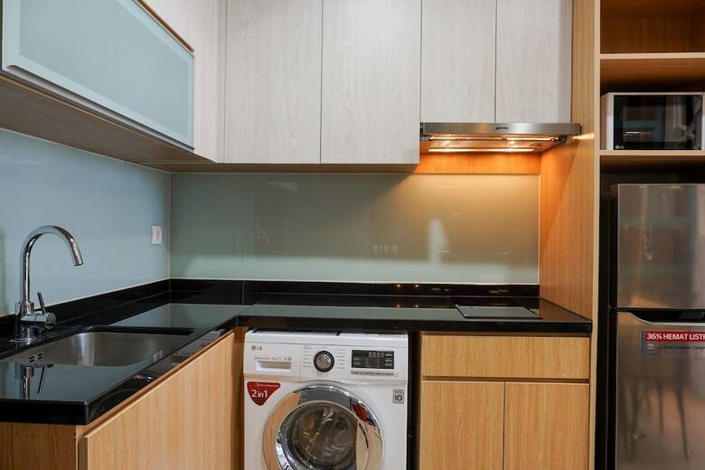 Tranquil 2br At Menteng Park Apartment