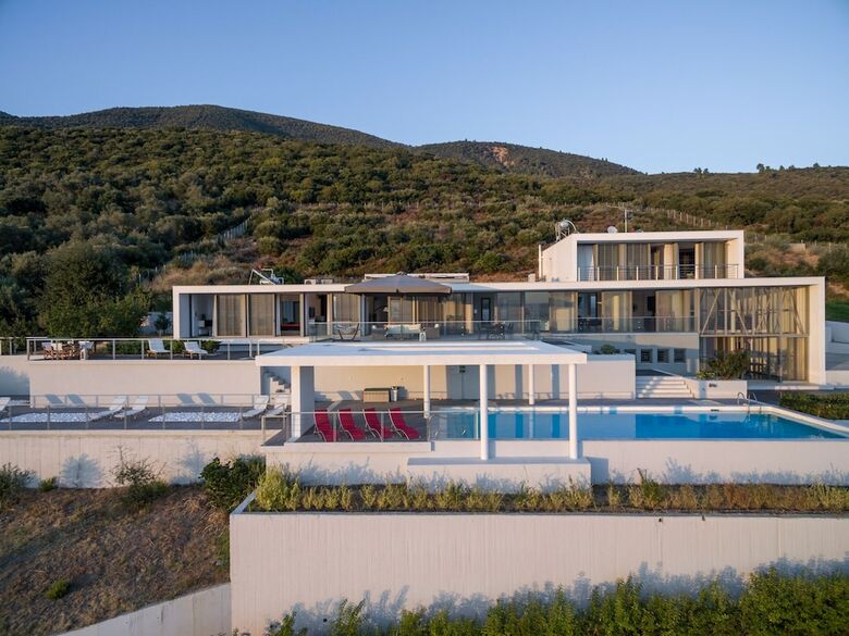 600m� Homm Luxury Villa Sea Side Evia 16ppl