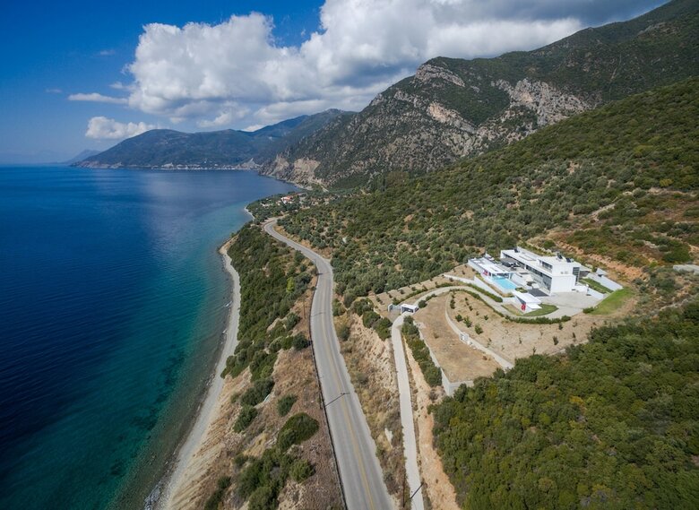 600m� Homm Luxury Villa Sea Side Evia 16ppl