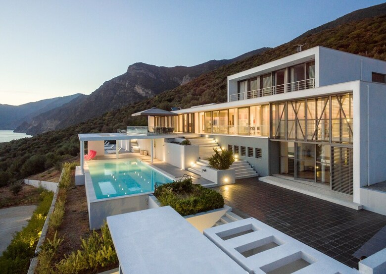 600m� Homm Luxury Villa Sea Side Evia 16ppl