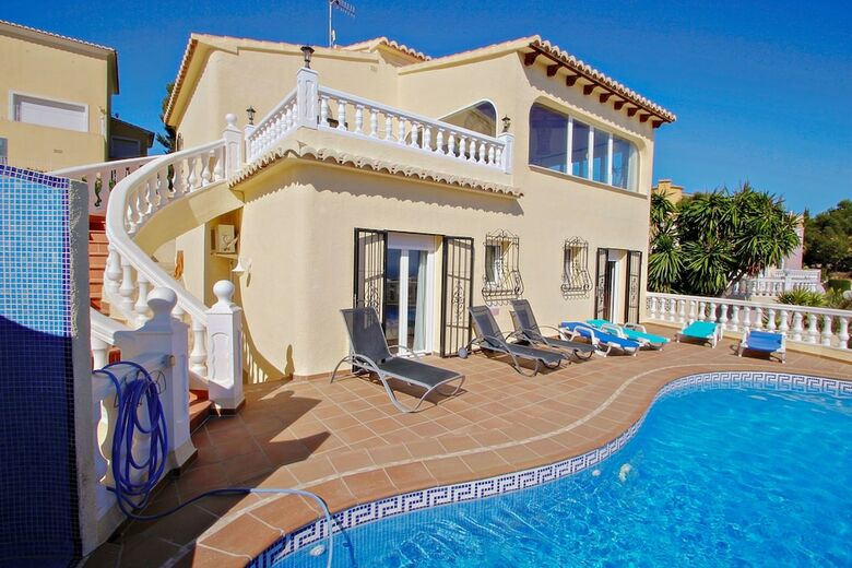 Jean - Sea View Villa With Private Pool In Benitachel