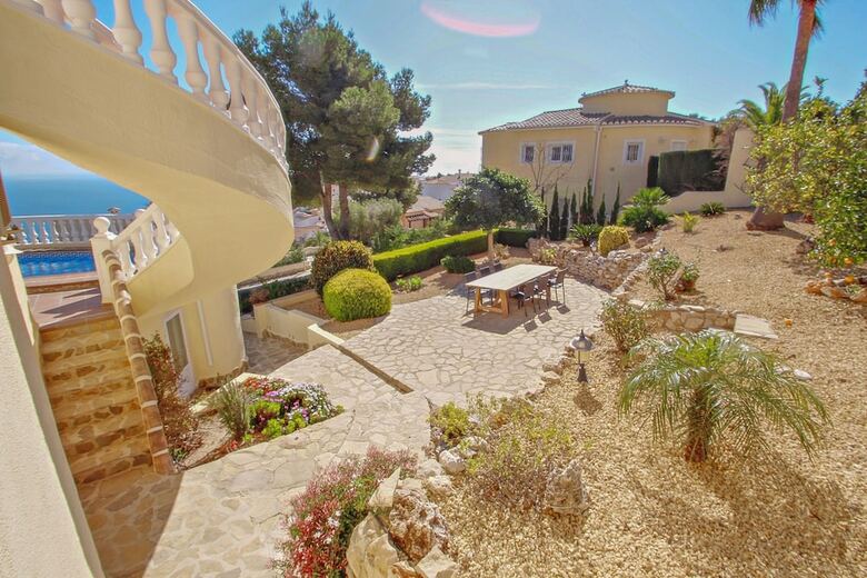 Jean - Sea View Villa With Private Pool In Benitachel