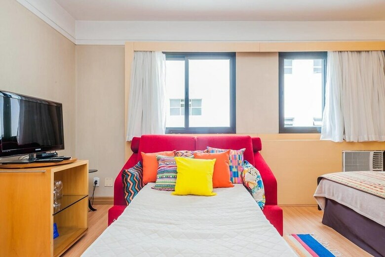 Apartamentos Ad1006 Compacto E Confort�vel A 100m Da Avpaulista