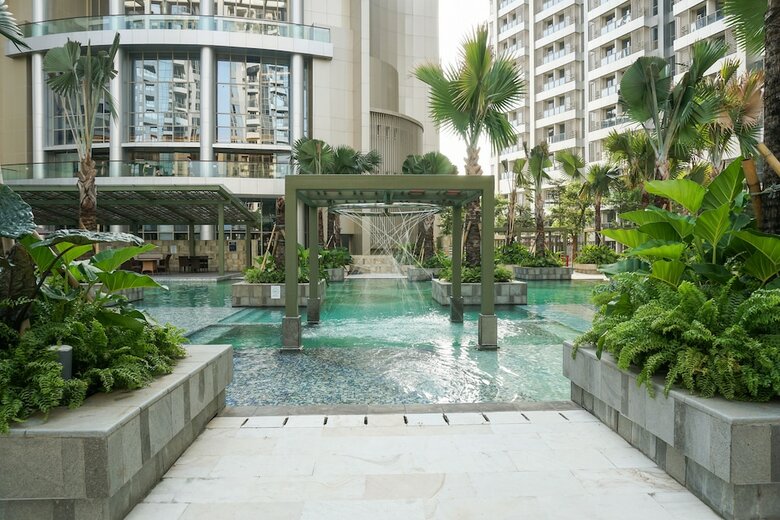 Comfy 2 Br Apartment At Taman Anggrek Residence