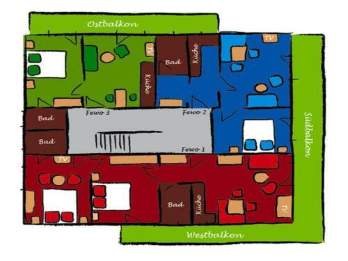 Apartamento G�stehaus Alpin