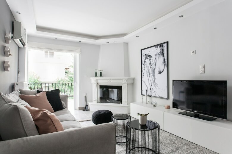 Upstreet Modernized & Spacious 2bd Apartment In Chalandri