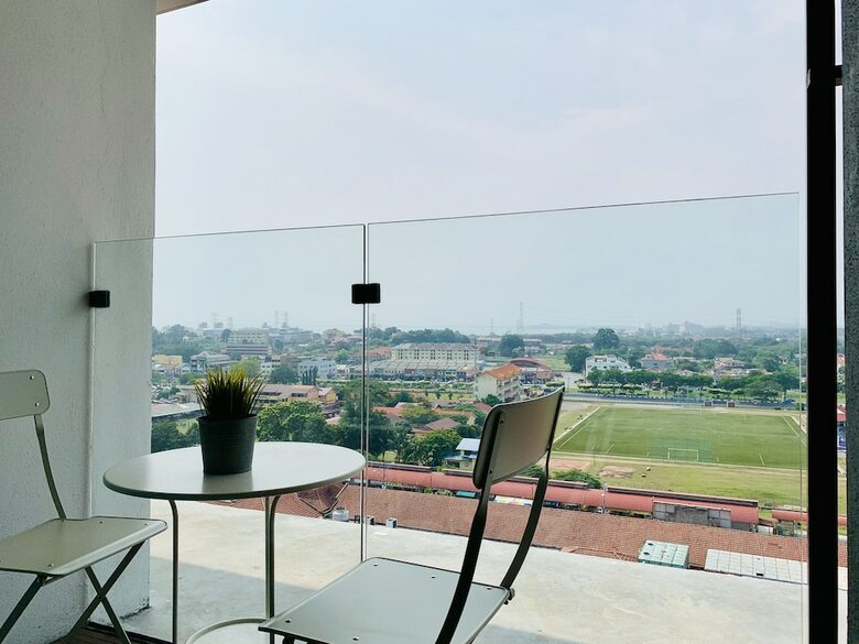Apartamentos D'wharf Residence @ Pd Waterfront Balcony View By Airplan