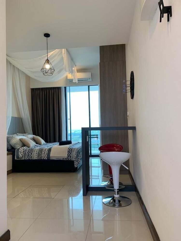 Apartamentos D'wharf Residence @ Pd Waterfront Balcony View By Airplan