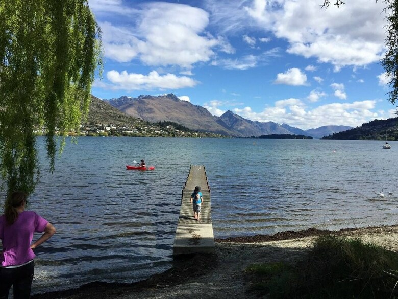 Lake Edge Family Cottage Panoramic View