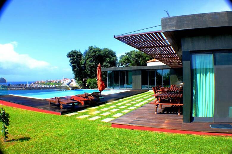 Villa With 5 Bedrooms In Vila Franca Do Campo, With Wonderful Sea View, Private Pool, Furnished Terrace
