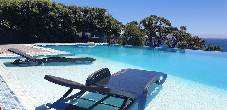 Villa With 5 Bedrooms In Vila Franca Do Campo, With Wonderful Sea View, Private Pool, Furnished Terrace