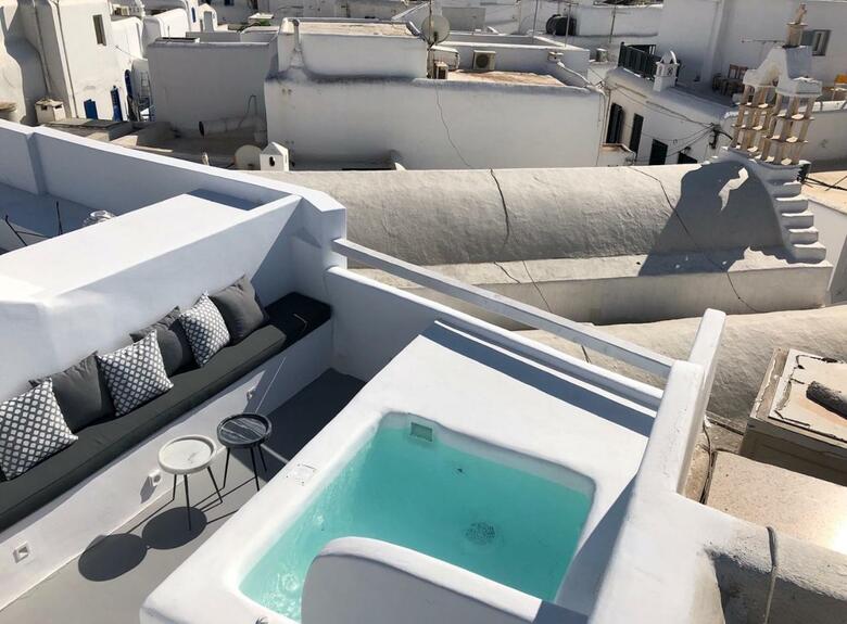 Roofs Of Chora, Townhouse With Rooftop Pool - Adults Only