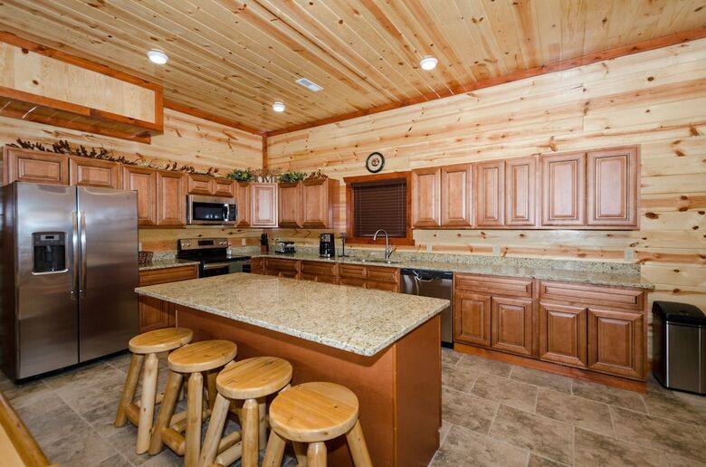 Smokystays 6 Br Cabin W Indoor/heated Pool