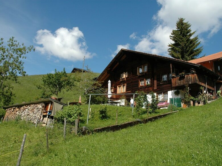 Serene Farmhouse In Habkern With Parking