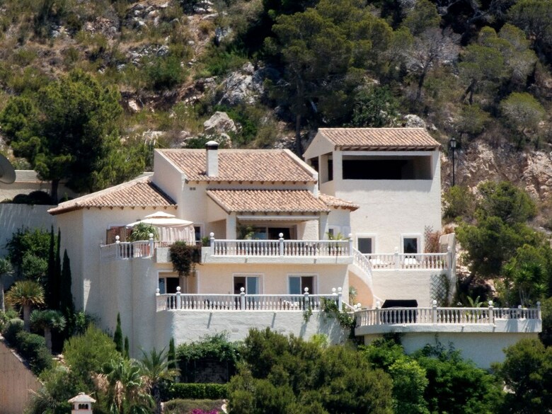 Villa With Exceptional Panoramic Views, Private Pool In Altea Hills