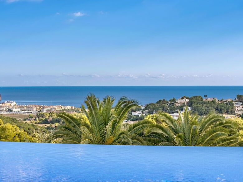 Great Villa In Moraira With Unique View, Infinity Pool And Outdoor Kitchen