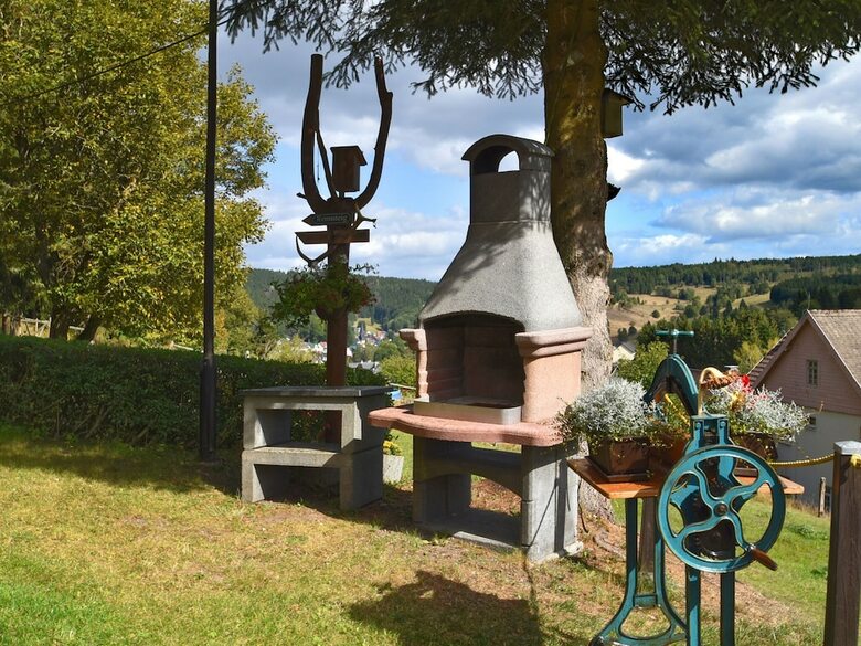 Alluring Holiday Home In Stutzerbach Thuringia With Terrace