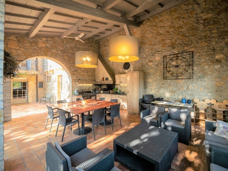 Holiday Home In Saint-marcel-de-careiret With Heated Pool