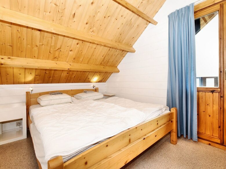 Beautiful Chalet On A Camping, With Different Terraces And A Beautiful View