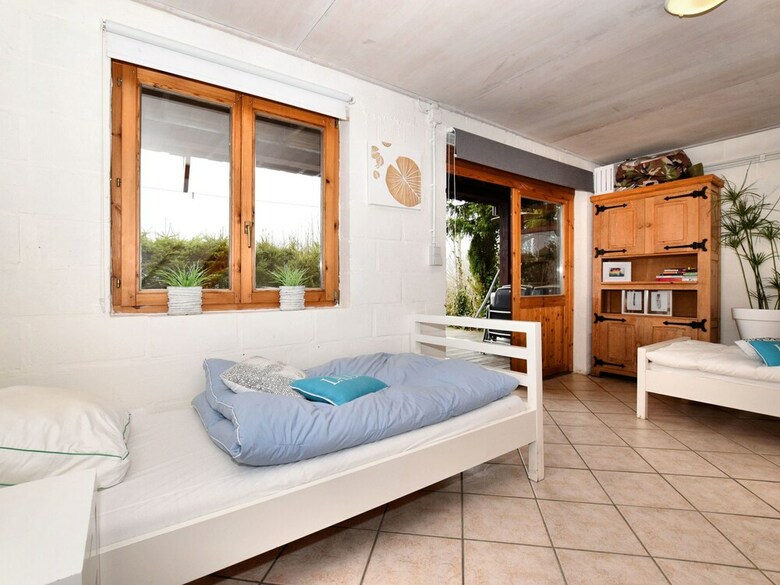 Beautiful Chalet On A Camping, With Different Terraces And A Beautiful View
