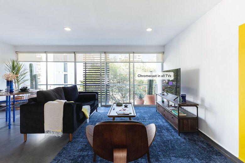 Bright 2br Condesa Apartment With Balcony