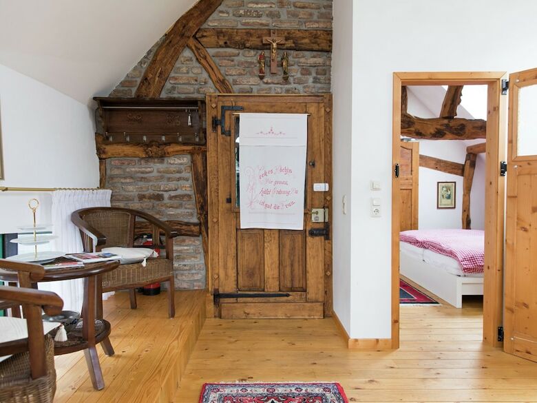 Vintage Apartment In Morsbach With Garden