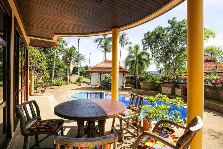 7 Bedroom Twin Villas On Beach Front Resort Tg48/25
