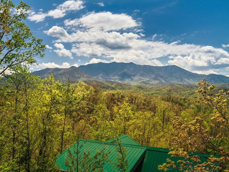 Cabana Enchanted View Lodge, 3 Bedrooms, Pool Access, Mountain View, Sleeps 10