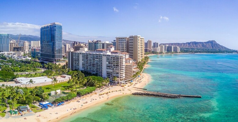Apartamento Beachfront Studio On Waikiki Beach Ocean Views